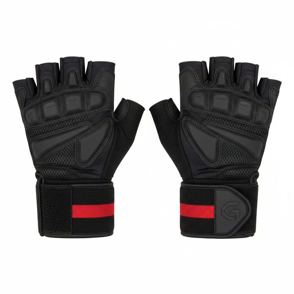 Gym Gloves with Wrist Support